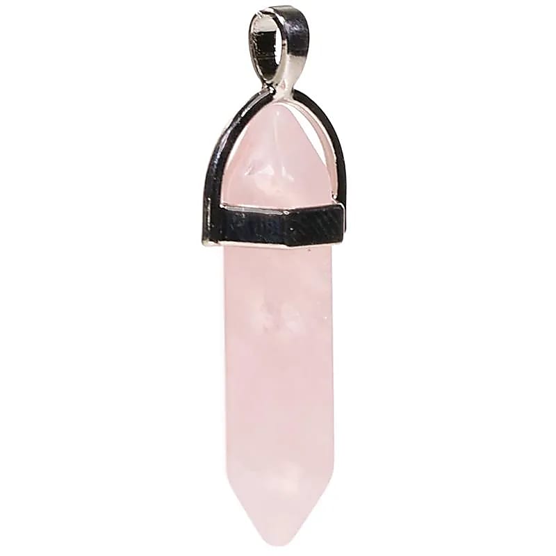 Gemstone pendant Rose quartz