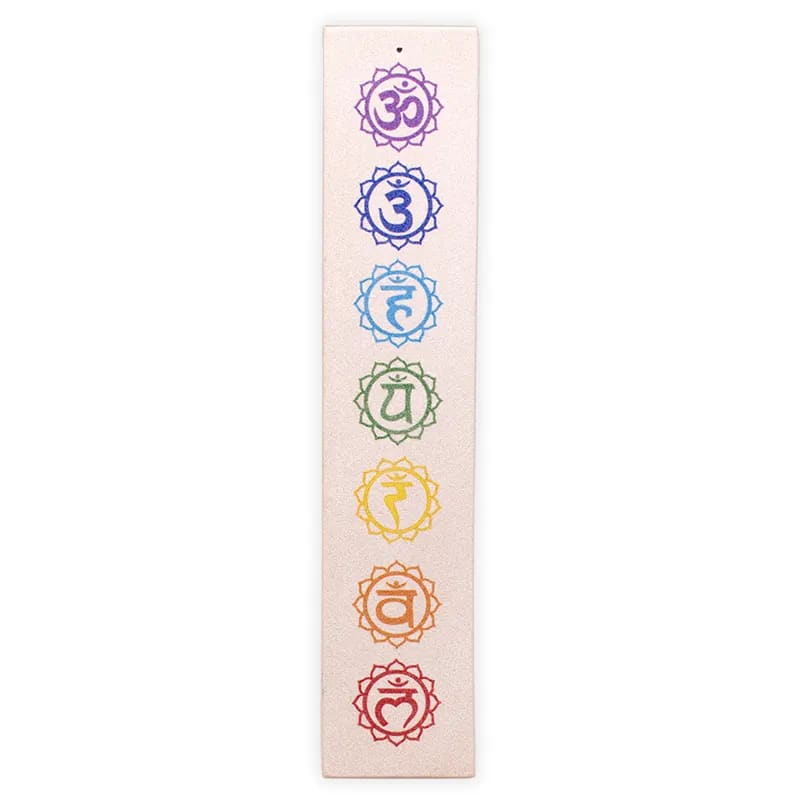 Incense soap holder "7 chakras" rectangular