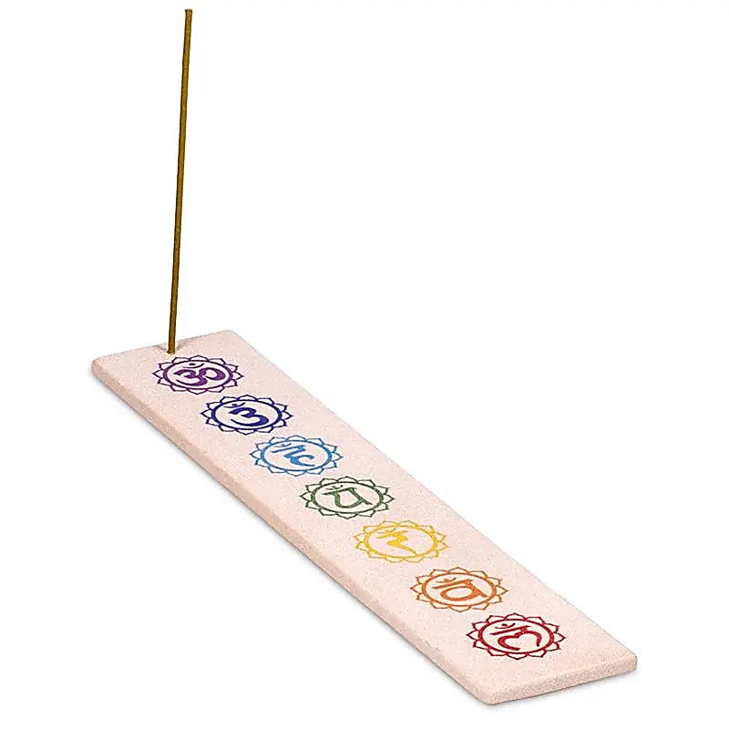 Incense soap holder "7 chakras" rectangular