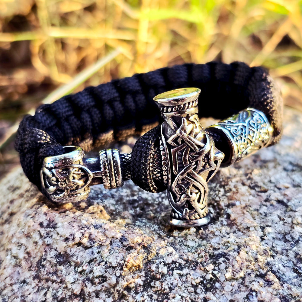 Bracelet "Mjölner Asgard-Knot"