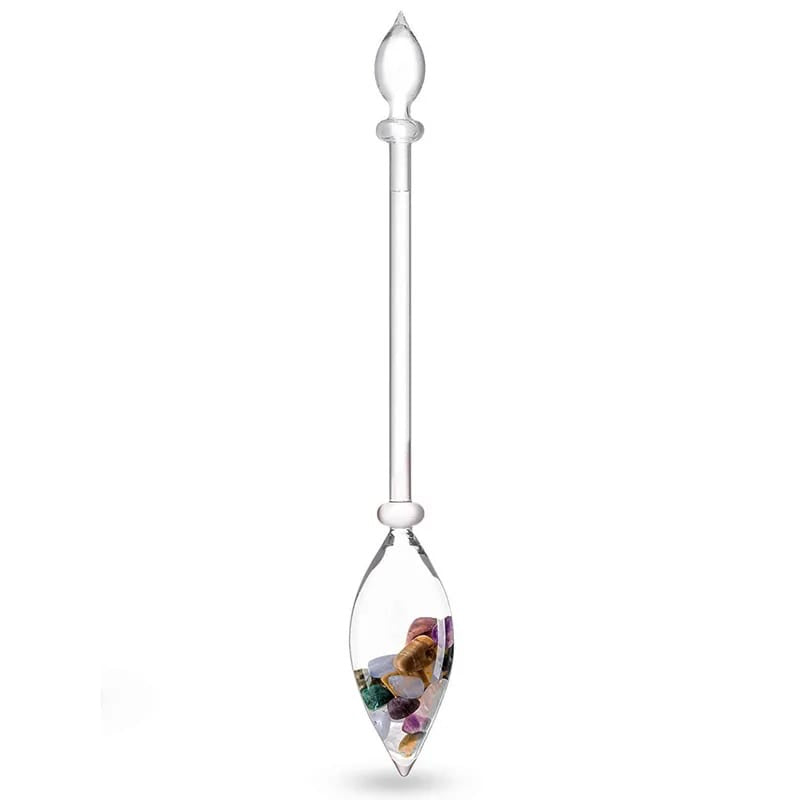 Gemstone Wand – Phiole "5 Elements"