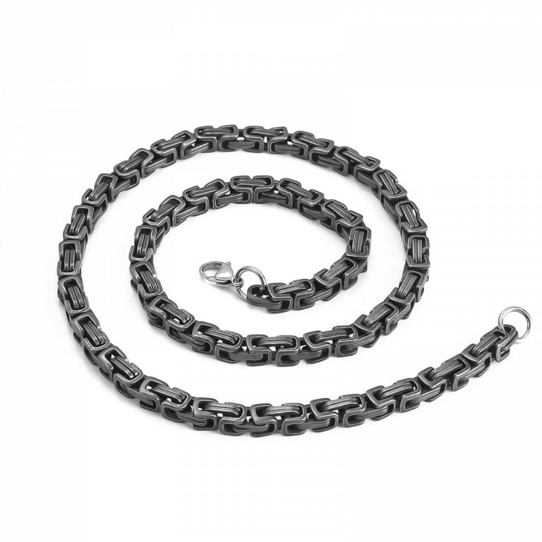 Kedjehalsband "Torslunda" - King Chain - olika färger
