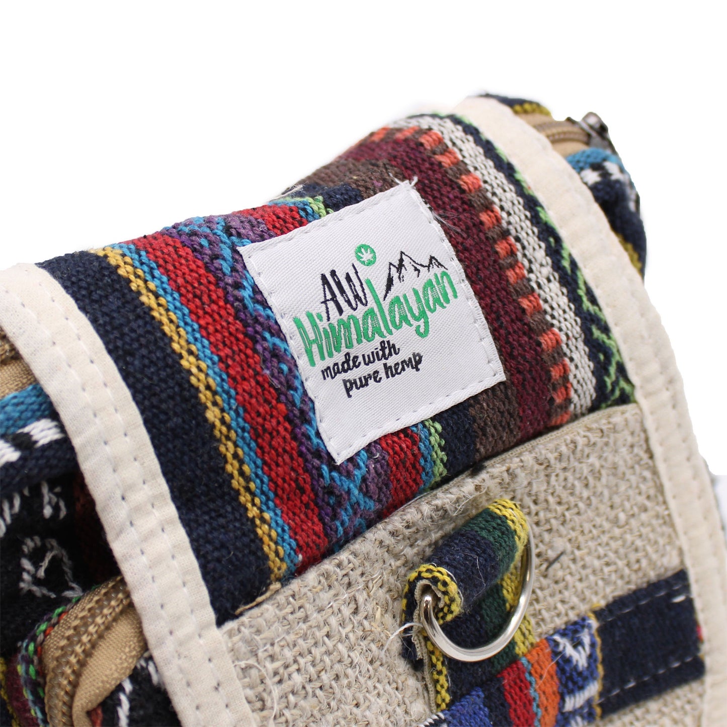 Crossbody Bag in Hemp & Cotton – Natural Style Meets Function