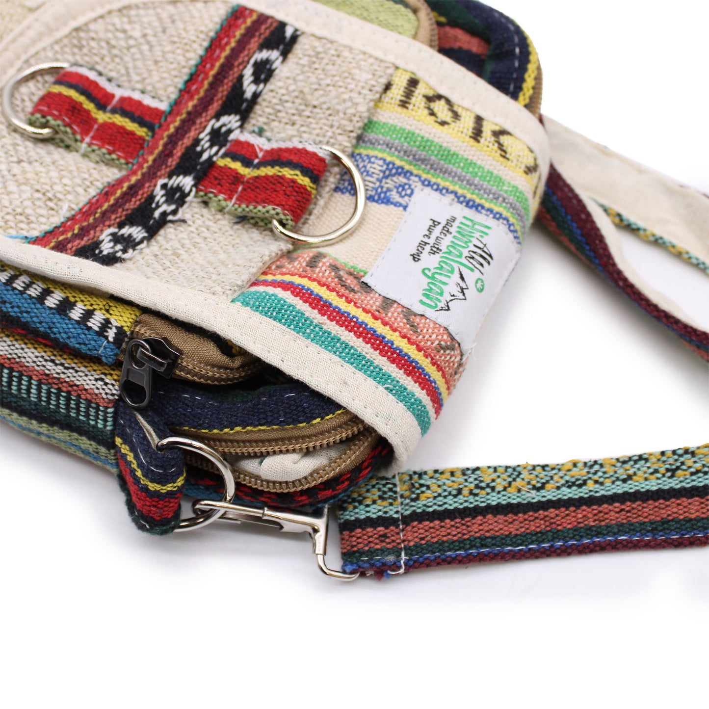 Crossbody Bag in Hemp & Cotton – Natural Style Meets Function