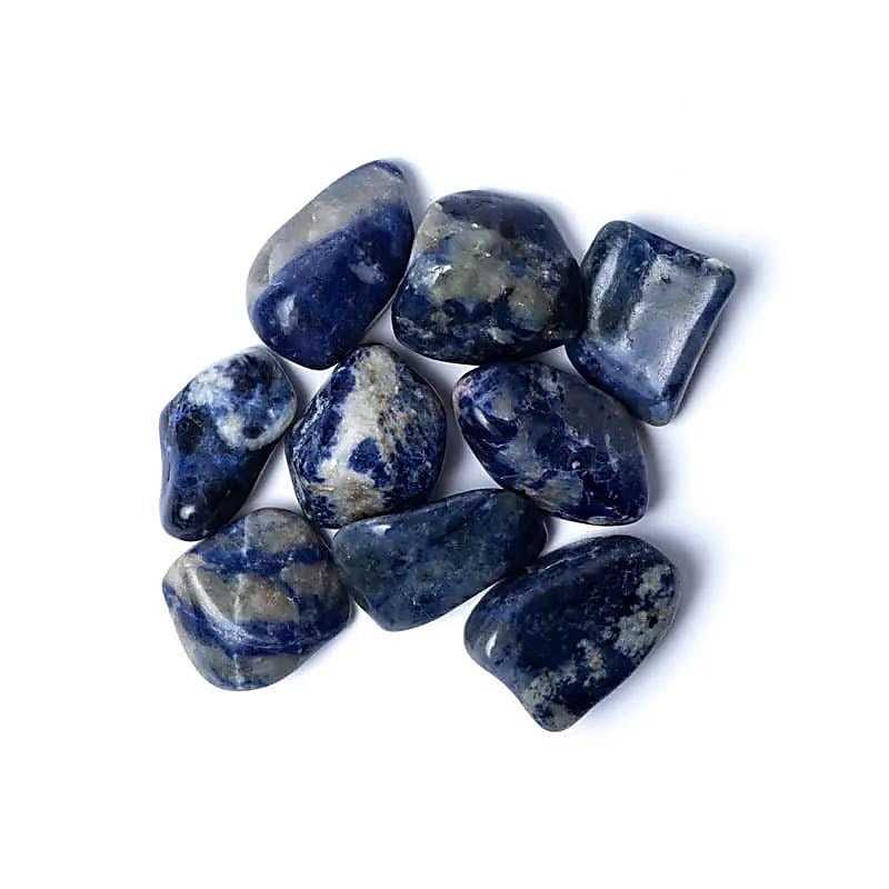 Sodalith, A-Qualität, Trommelsteine