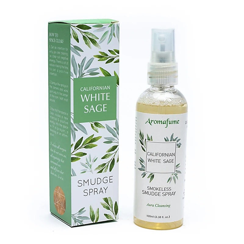 Aromafume Smudge Spray – Vit Salvia & Palo Santo