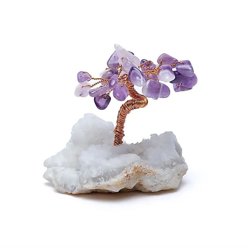 Edelsteinbaum Amethyst 55 mm