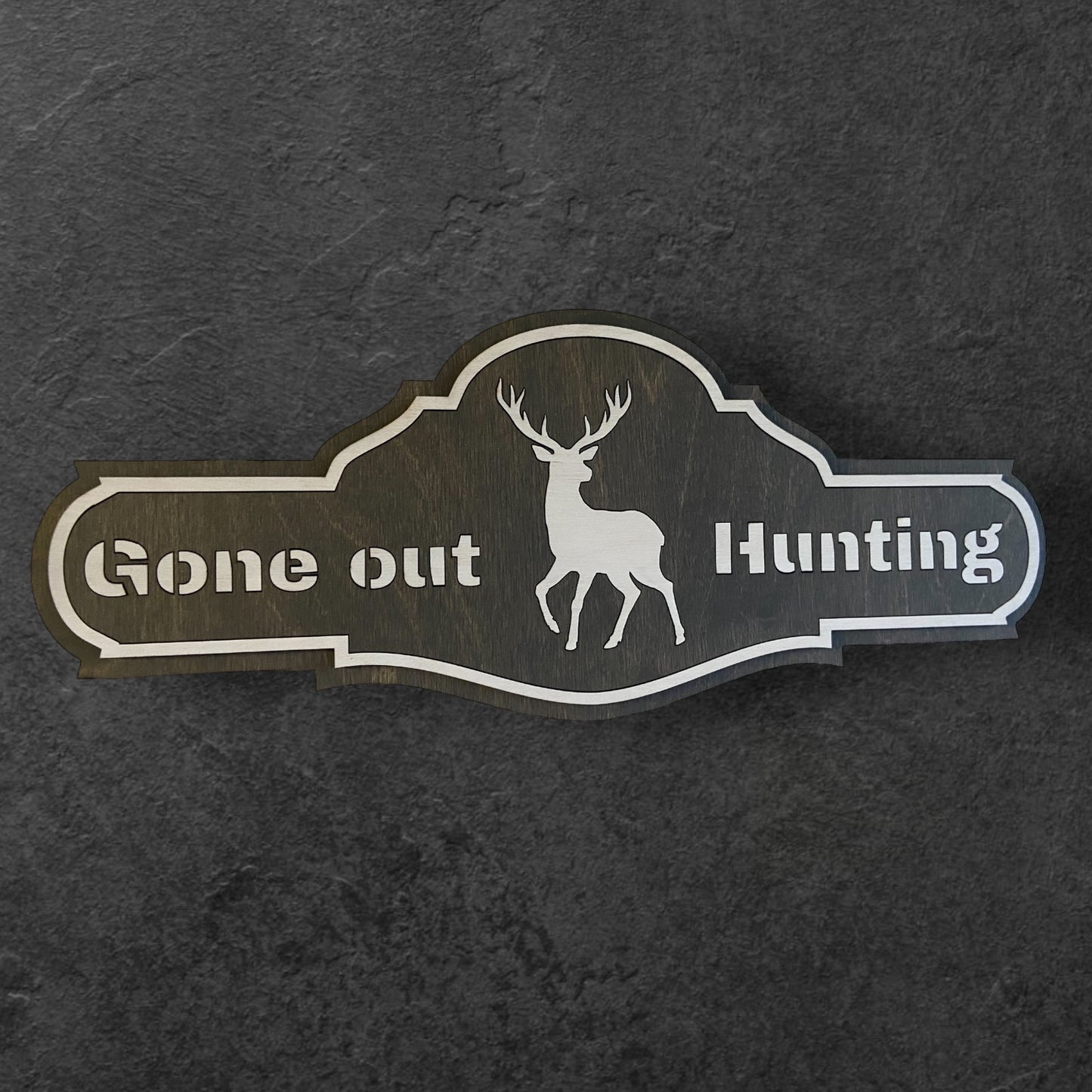 Wall decoration "Gone out Hunting" 350 x 173 x 9 mm