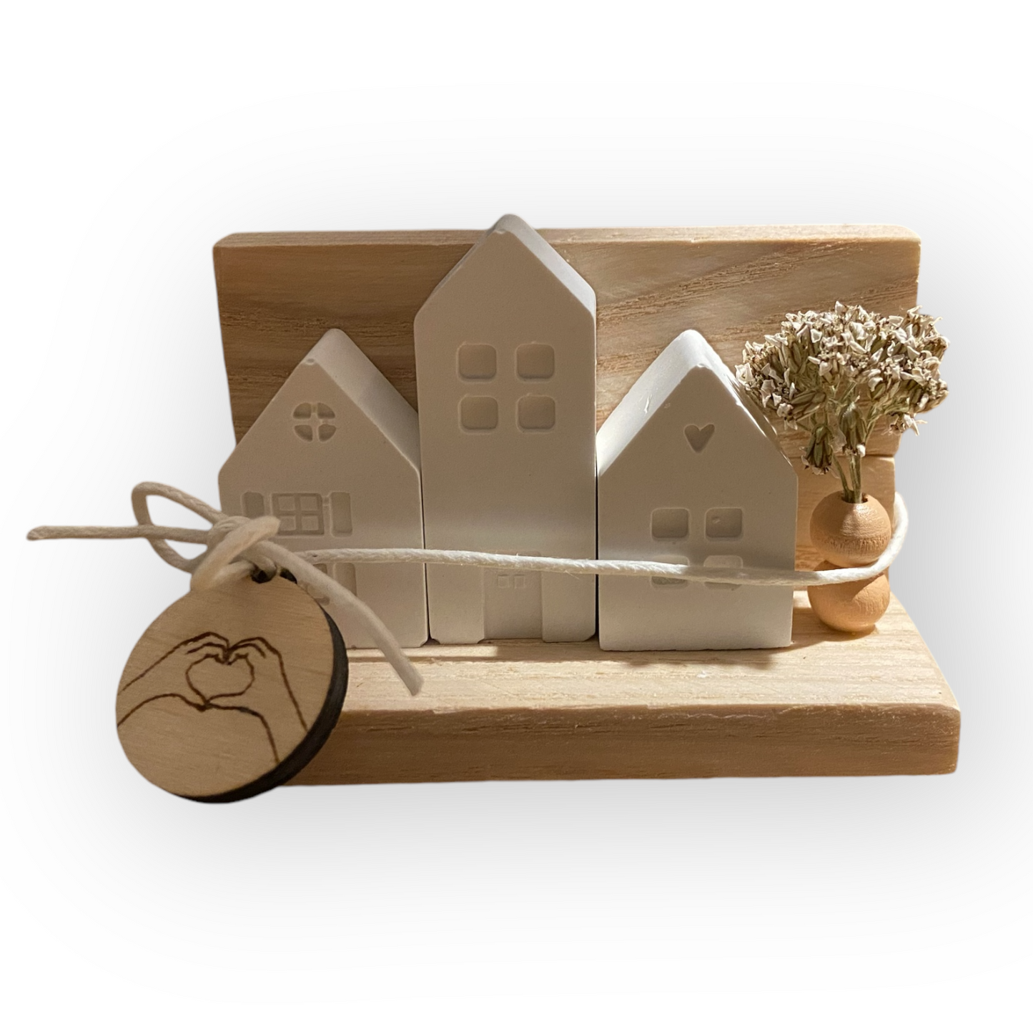 Miniaturhaus-Trio