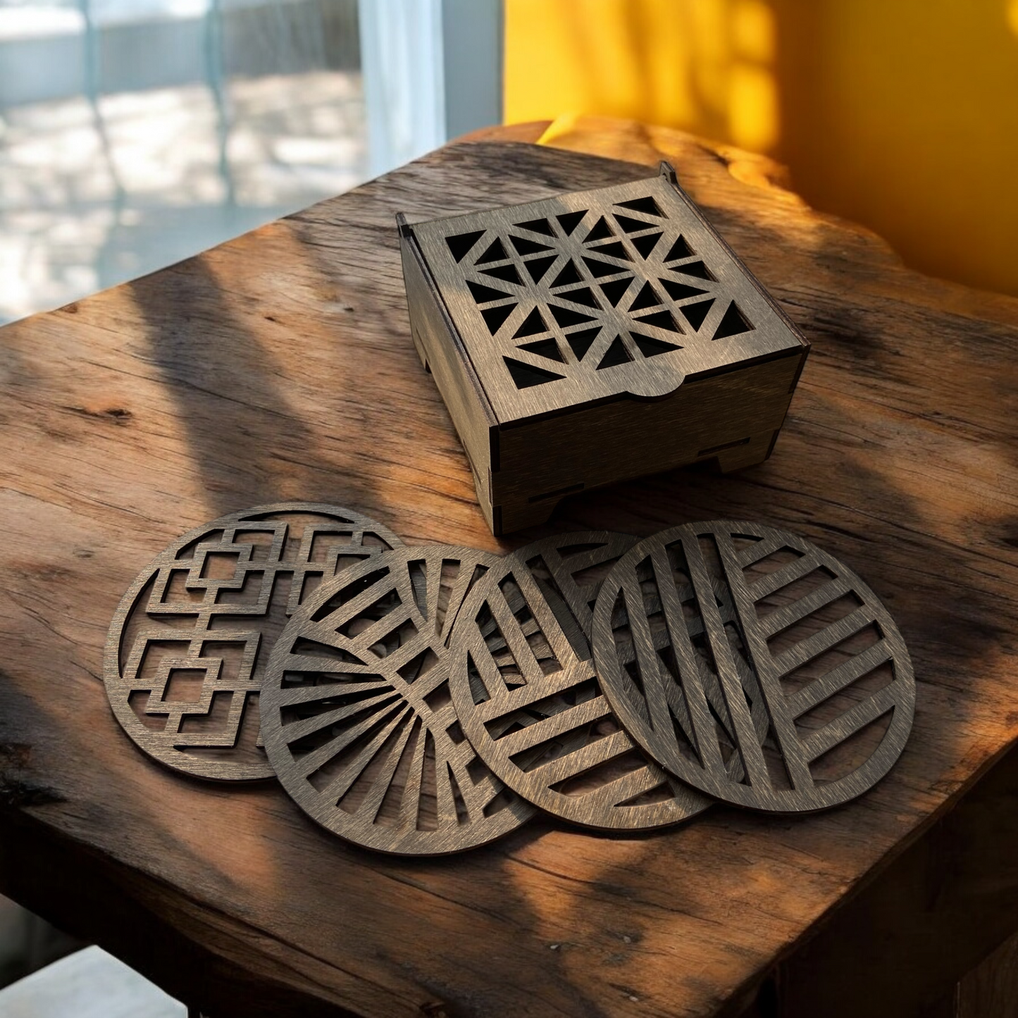 Coaster "Nordic Coffee flow" - different variants
