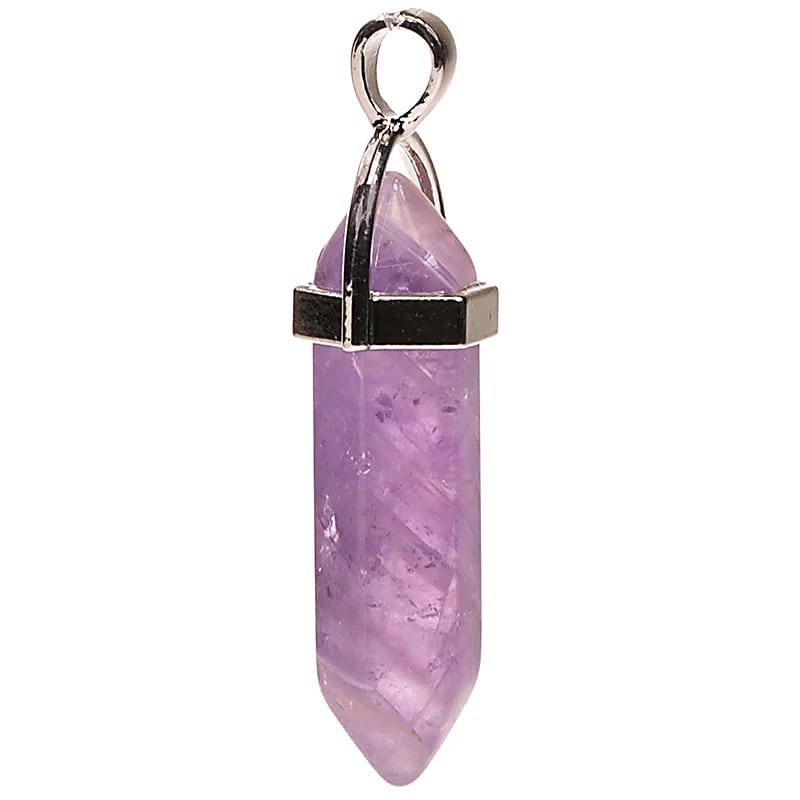 Gemstone pendant Amethyst