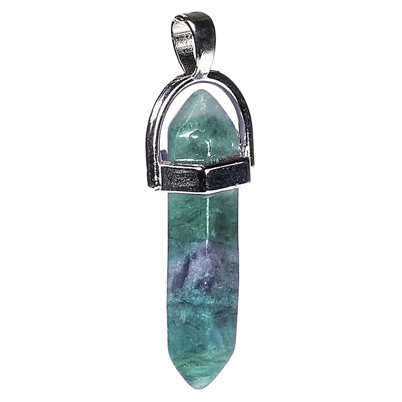 Gemstone pendant Fluorite