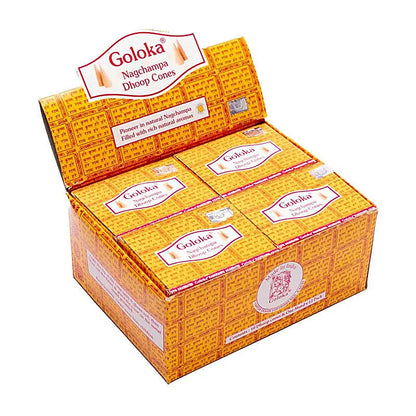 Incense Seconds Goloka Nagchampa Dhoop – 20 g jar