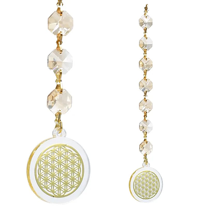 Feng Shui window decoration "flower of life"