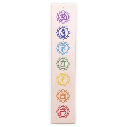 Incense soap holder "7 chakras" rectangular