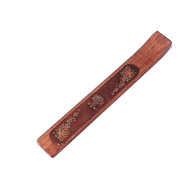 Räucherstäbchenhalter „Lotus“ – Akazienholz