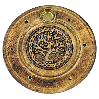 Incense and Incense Cone Holder – Papri Wood