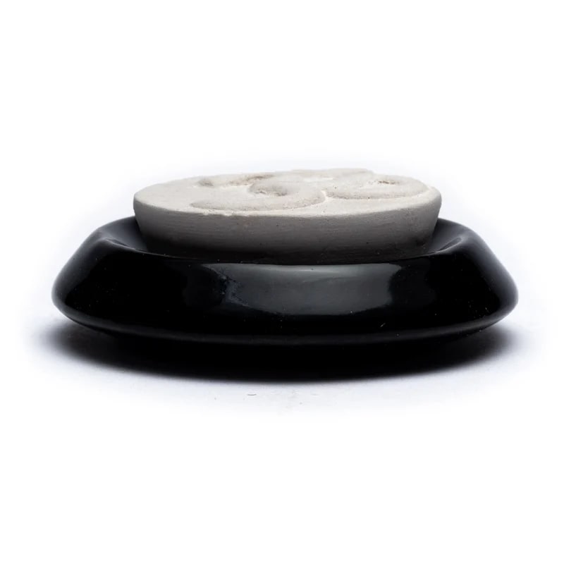 Aroma stone diffuser "OM" black - 75mm
