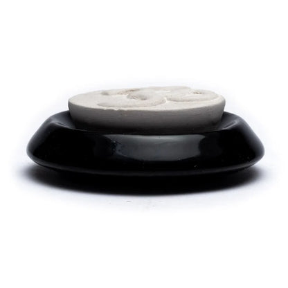 Aroma stone diffuser "OM" black - 75mm