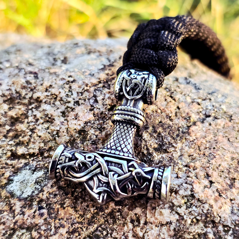 Bracelet "Mjölner Asgard-Knot"