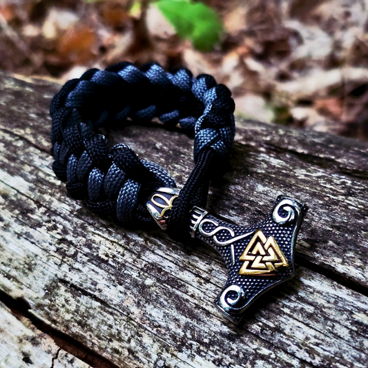 Bracelet - "Mjölnir-Valknut"