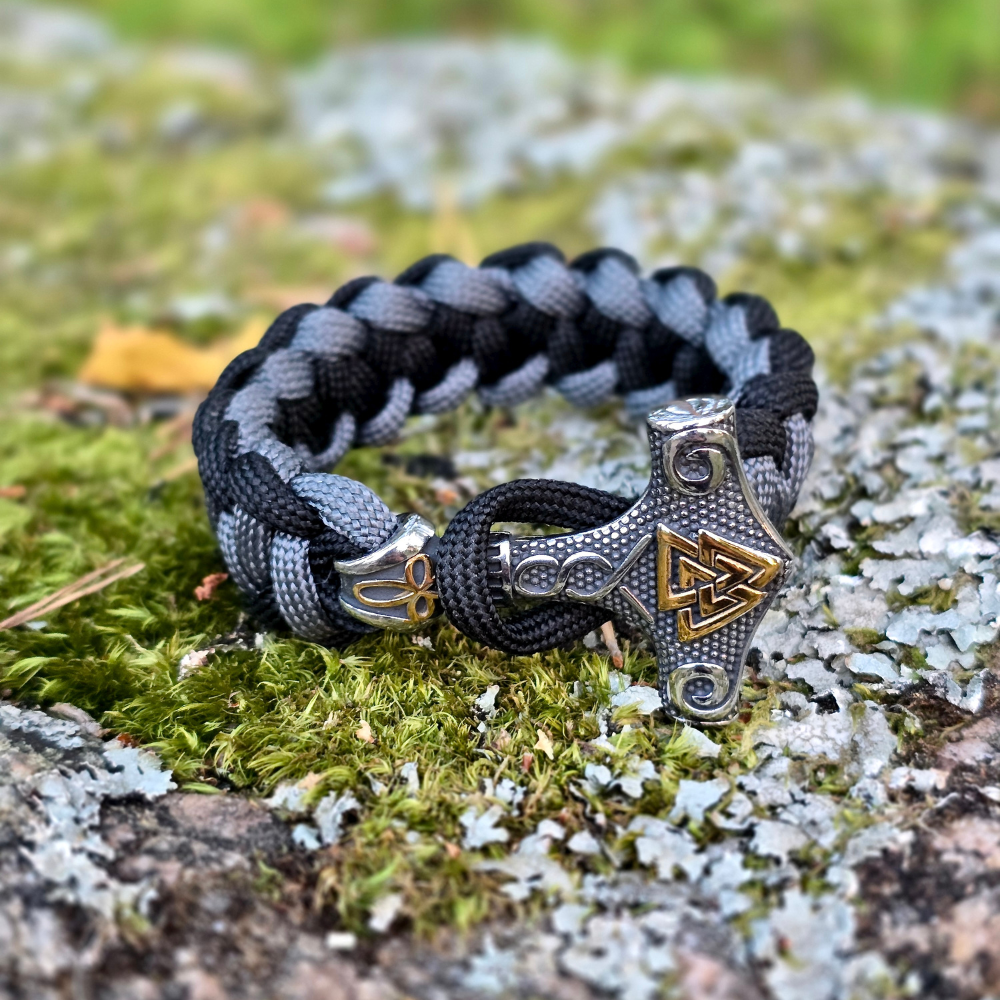 Bracelet - "Mjölnir-Valknut"