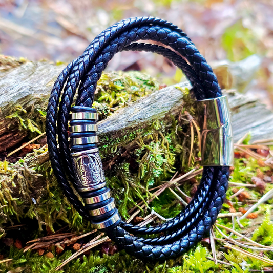 Bracelet "Wolf Paw triple"