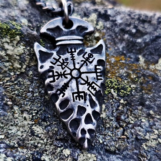 Necklace "Odin's Gungnir Antique"