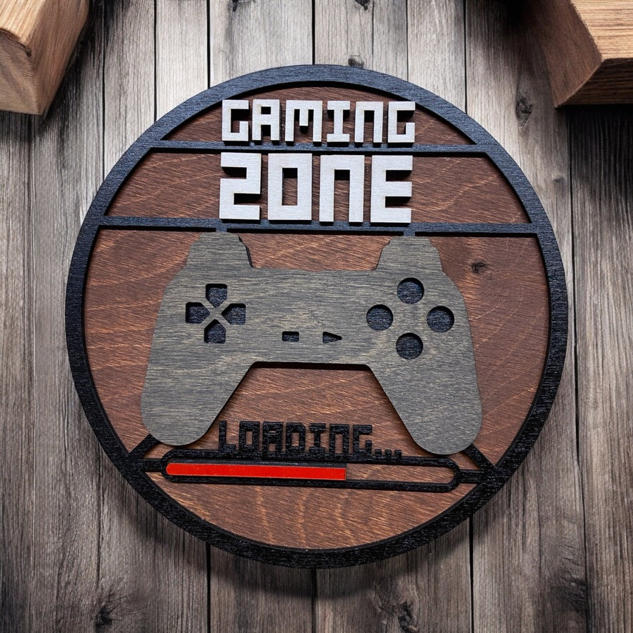 Wanddekoration „Gaming Zone“