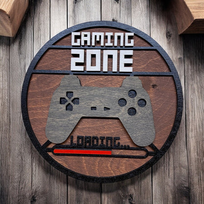 Wanddekoration „Gaming Zone“