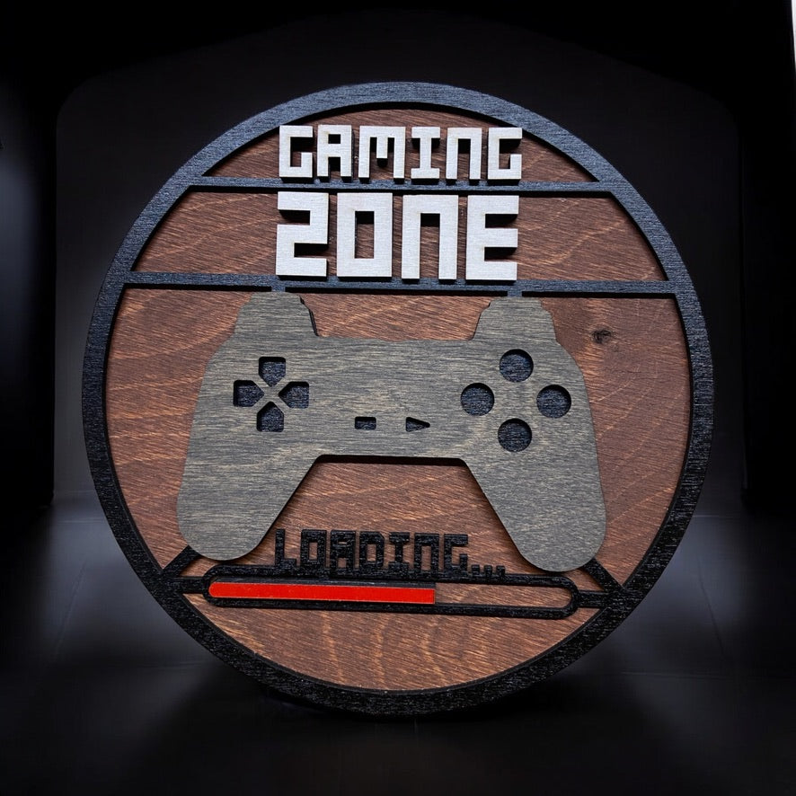 Wanddekoration „Gaming Zone“