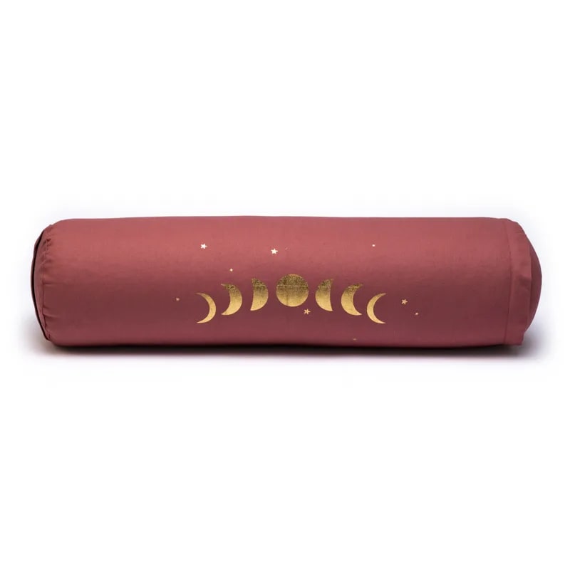 Bolster round "Moon phase" organic cotton (OCS)