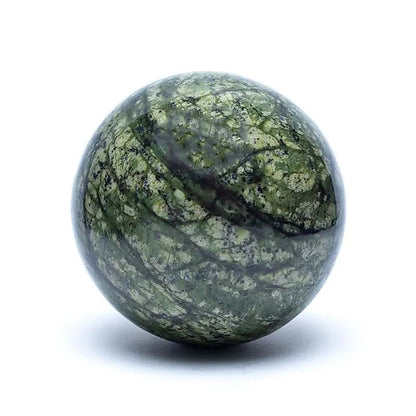 Orgonite Sphere Selenite Flower of Life