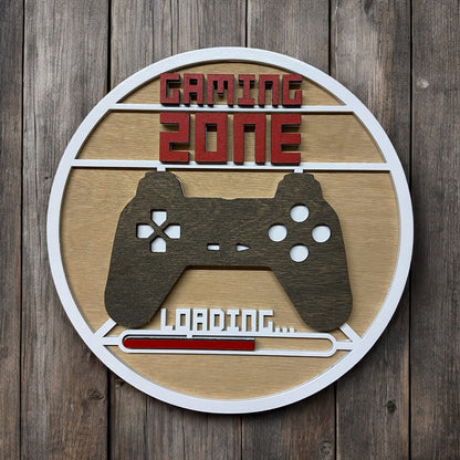 Wanddekoration „Gaming Zone“