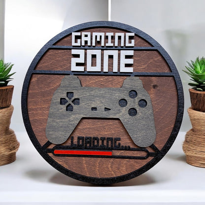 Wanddekoration „Gaming Zone“