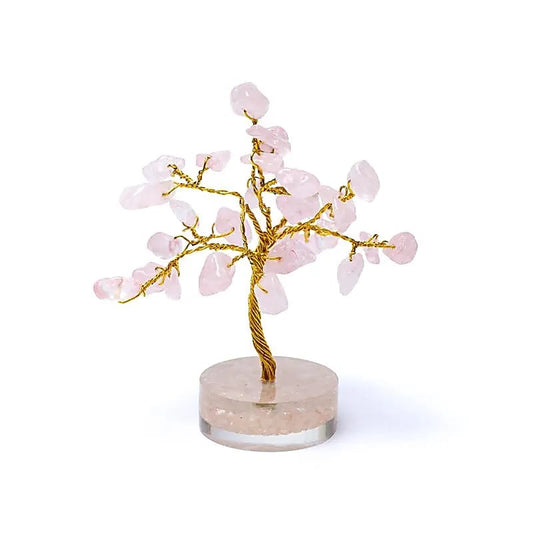 Edelsteinbaum – 80 mm „Rosenquarz“ 