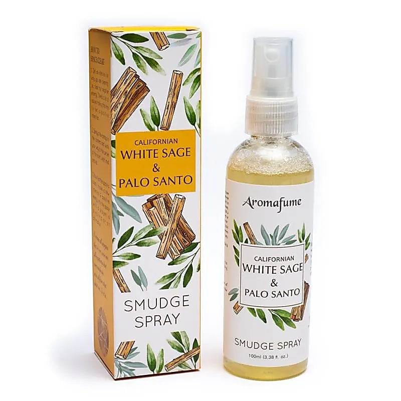 Aromafume Smudge Spray – Vit Salvia & Palo Santo