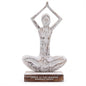 Yogastaty "Hands to the Heaven, embrace peace"