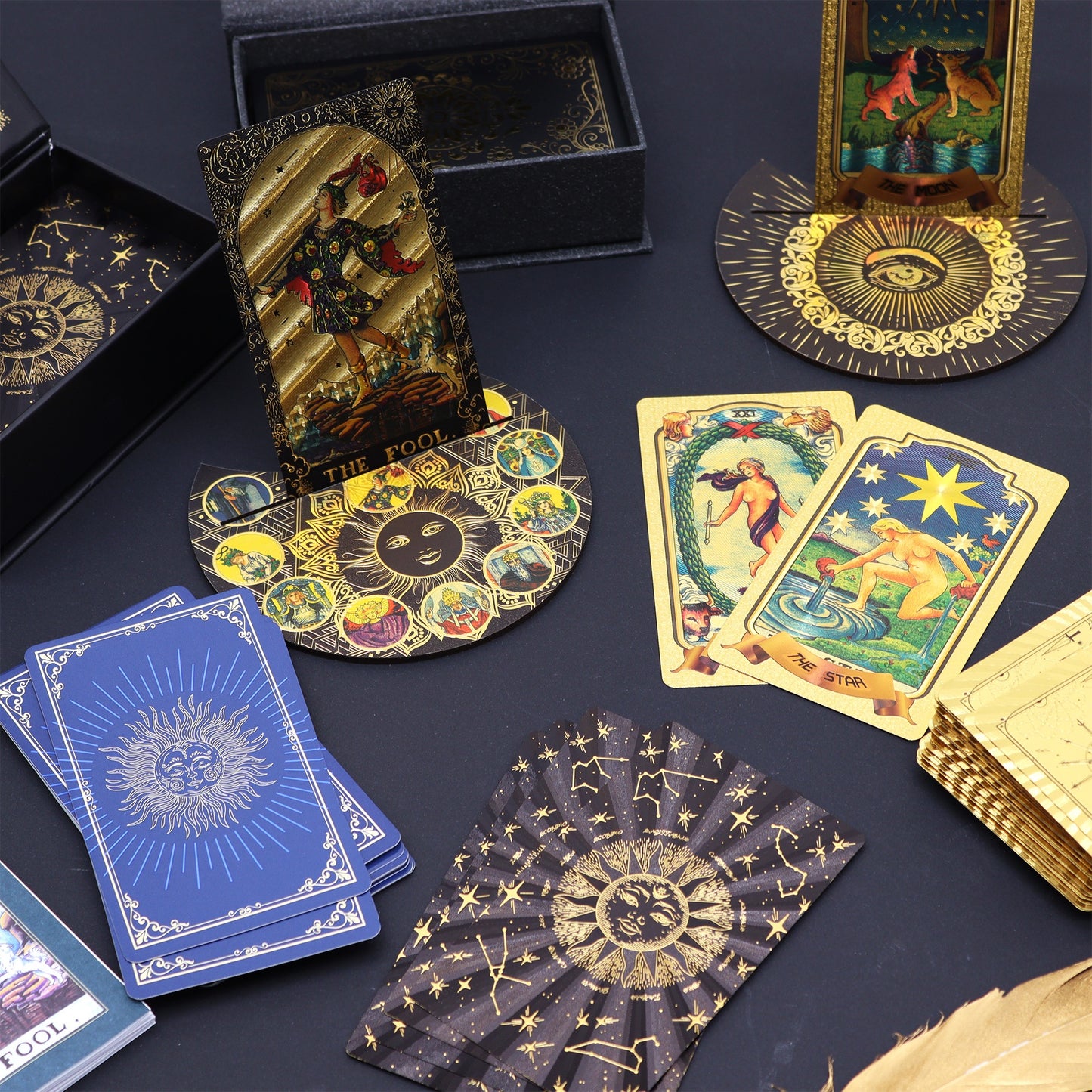 Tarotkarten-Set mit Guidebuch – Die Göttinnen-Arkana
