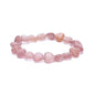 Armband mit Herzen aus Erdbeerquarz