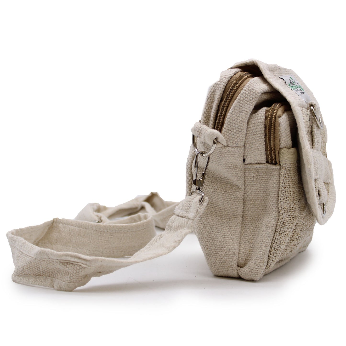 Crossbody bag in Hemp &amp; Cotton