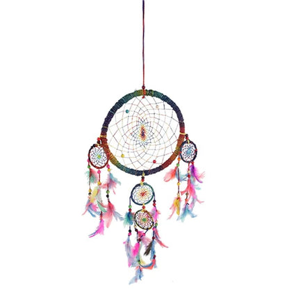 Traumfänger Hanf Multicolor L