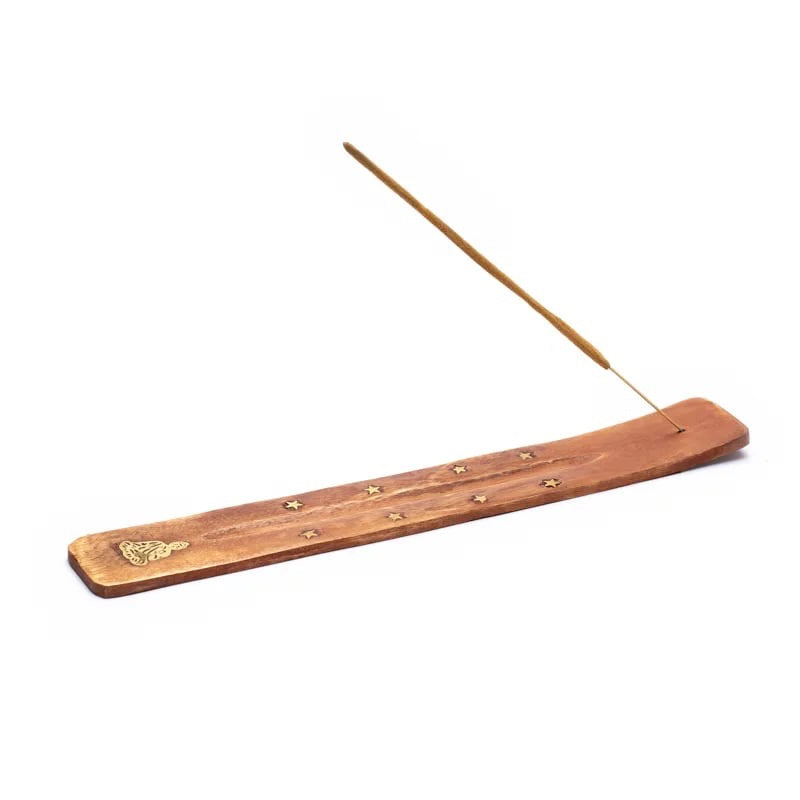 Räucherstäbchenhalter aus Holz - verschiedene Motive