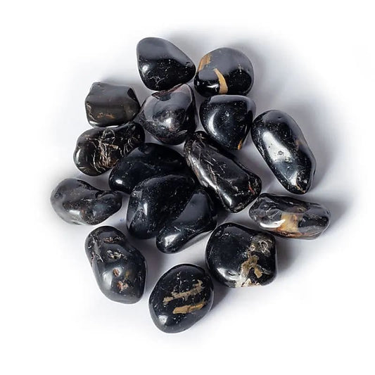 Svart Onyx, Trumlade Stenar A-kvalitet
