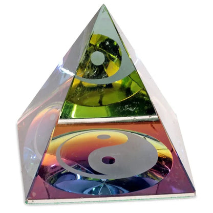 Crystal Pyramid - Yin Yang