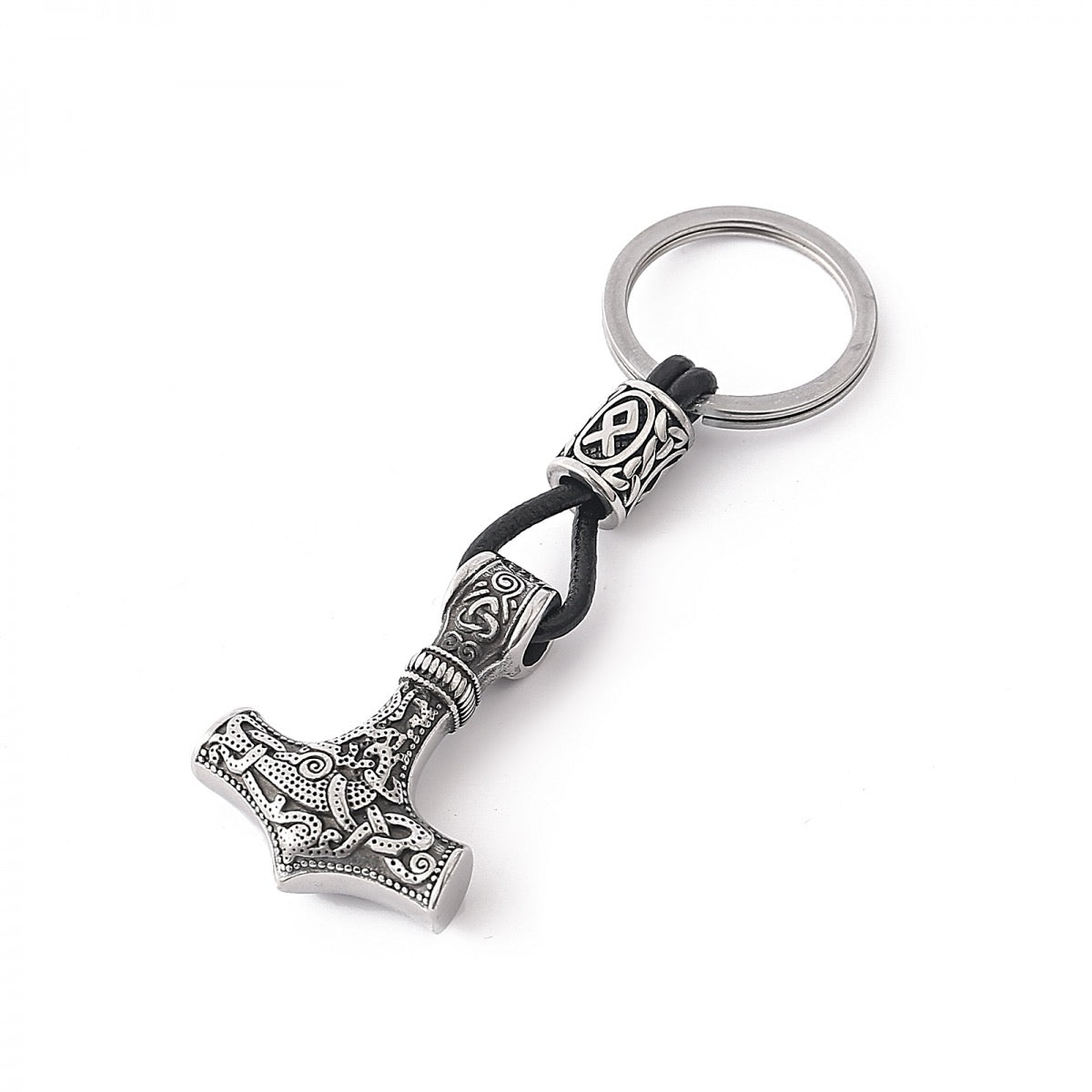 Keychain - "Mjölnir Asgard Knot"