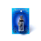 Kleine Geschenkflasche als Halsband mit Edelsteinen - verschiedene Varianten
