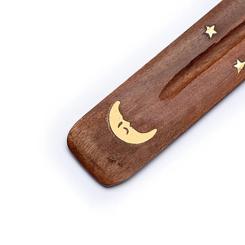 Räucherstäbchenhalter aus Holz - verschiedene Motive