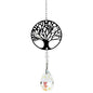 Solar Collector Tree of Life with Rainbow Crystal Drop