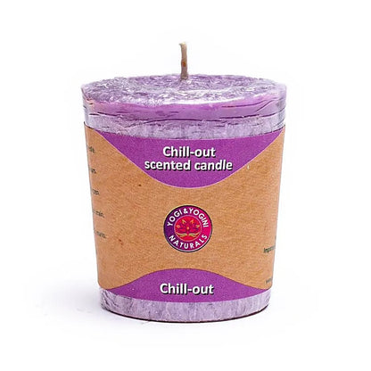 Chill-Out Duftkerze „Yogi & Yogini“ – verschiedene Düfte